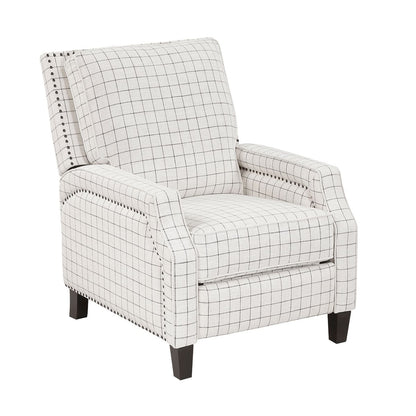 Berenson - Push Back Reclining Chair - Gray