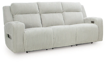 TwinBrooke - Reclining Sofa with Adj Headrest