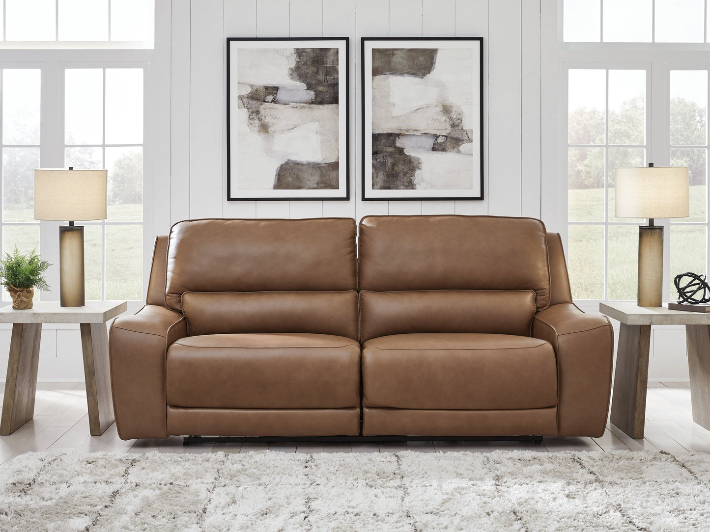 Silverbrooke - 2 Seat Power Reclining Sofa With Adjustable Headrest