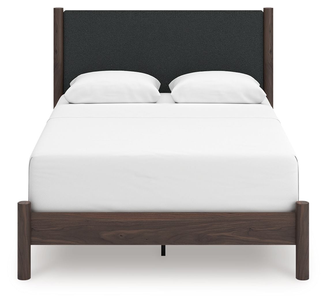 Cadmori - Upholstered Panel Bed