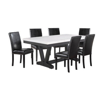 Varley - Nailhead Dining Chair (Set of 2) - Black