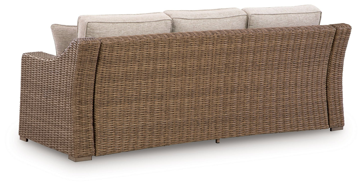 Revare Beach - Sofa With Cushion - Beige