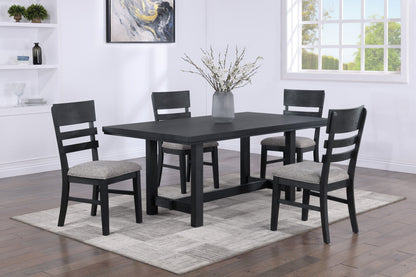 Guthrie - Dining Table - Charcoal