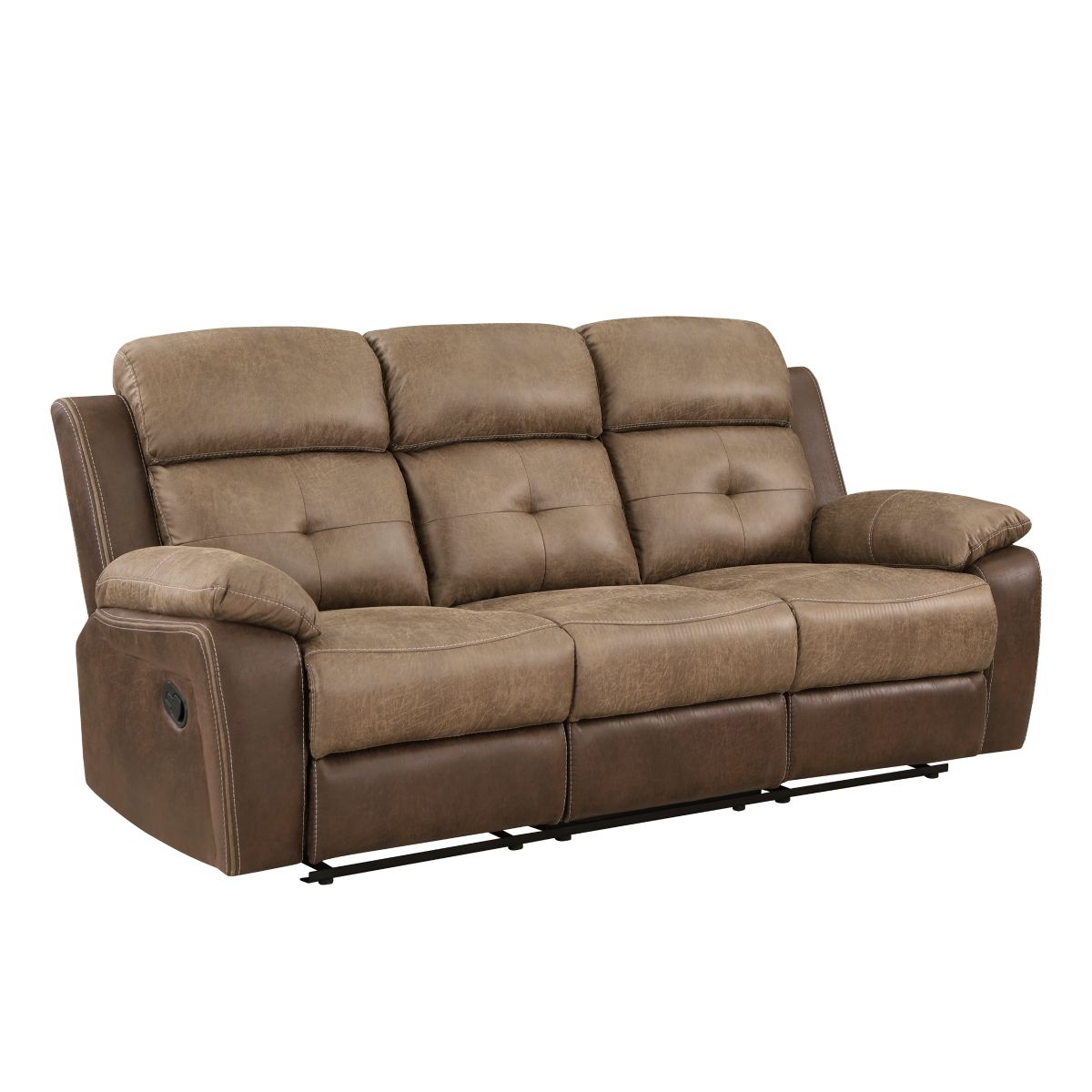 Glendale - Double Reclining Sofa - Brown