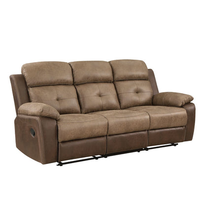 Glendale - Double Reclining Sofa - Brown