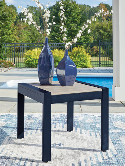 Mabry Shores - Rectangular End Table - Blue