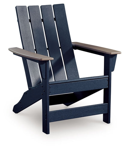 Mabry Shores - Adirondack Chair - Black / Beige