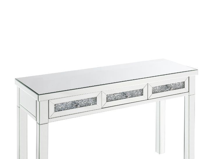 Noralie - Writing Desk - Mirrored - 32"