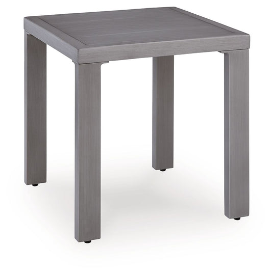 Dillon Beach - Square End Table - Gray