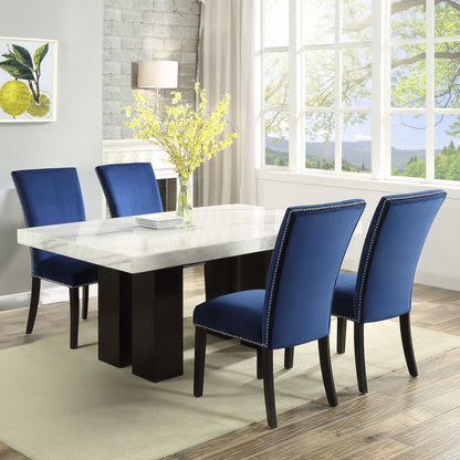 Camila - Rectangular Dining Set - White Top