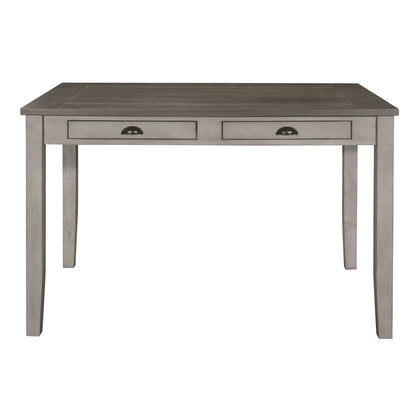 Brightleaf - Counter Height Table - Brown / Gray