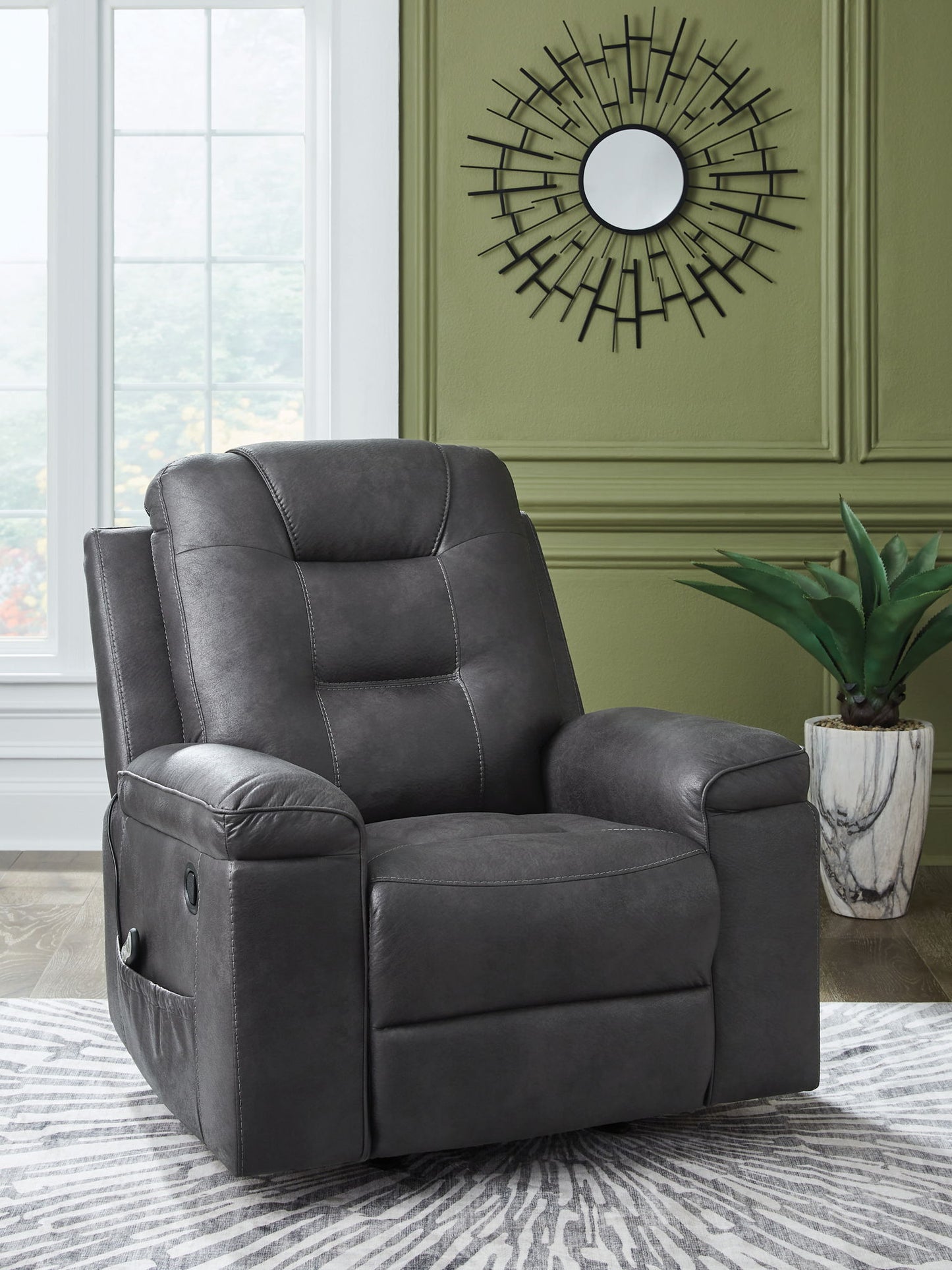 Windstade - Rocker Recliner - Granite