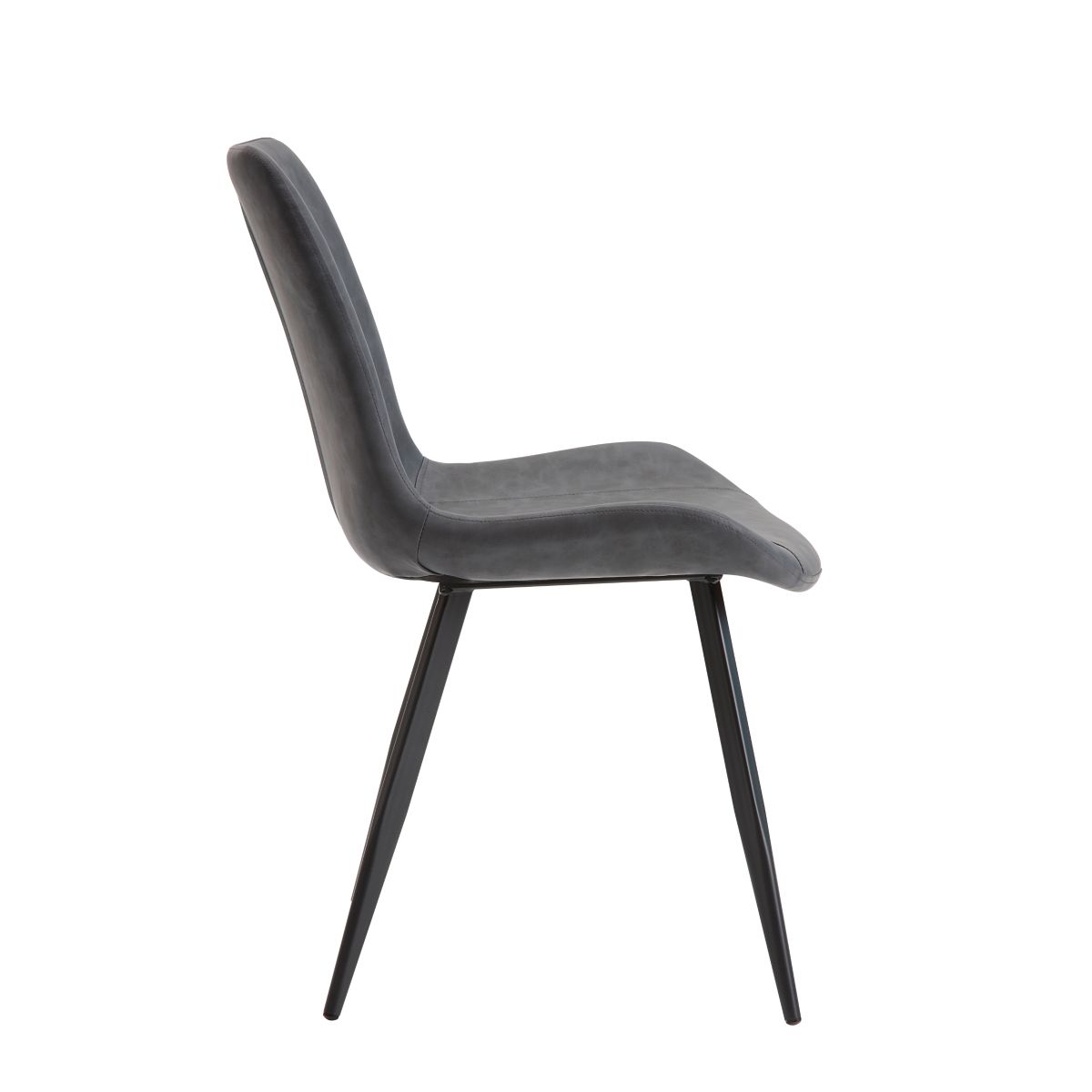 Brixley - Side Chair (Set of 2) - Dark Gray