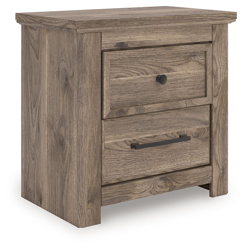 Keithland - Two Drawer Night Stand - Brown