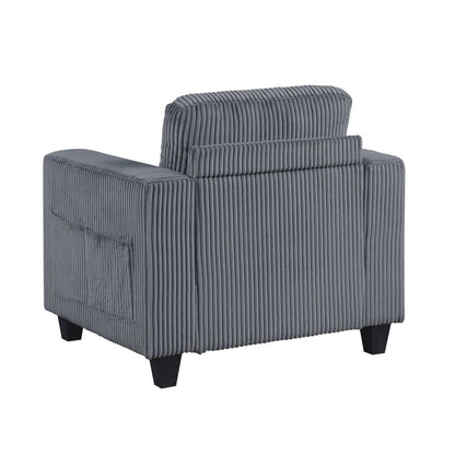 Walterboro - Chair With Storage Pouches And Charging Ports