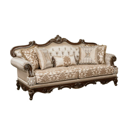 Balthasar - Sofa - Cherry / Beige