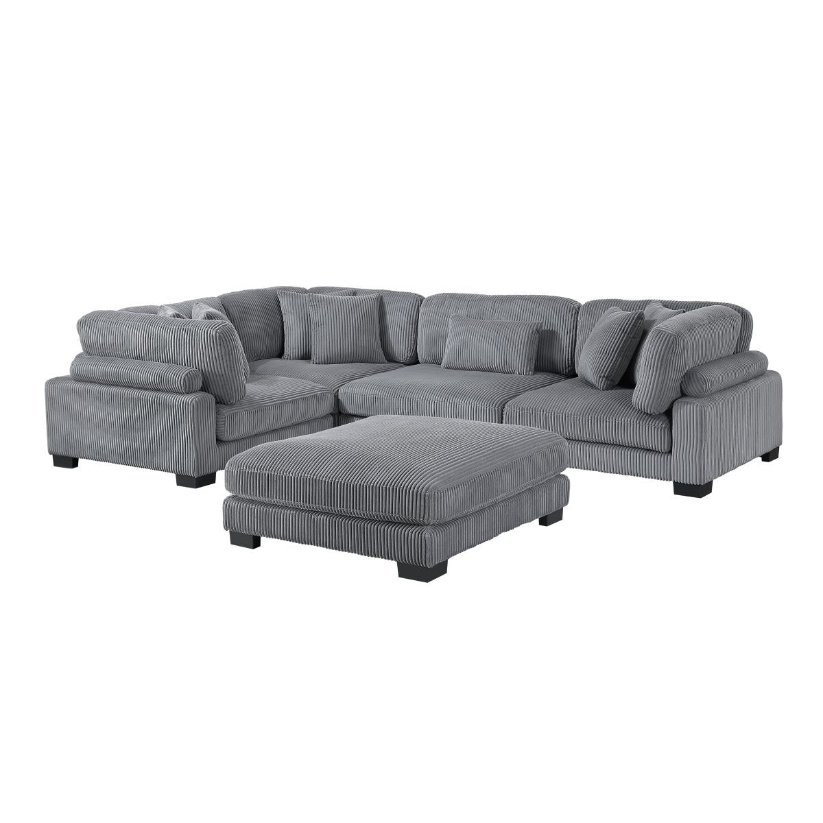 Traverse - Sectional With Ottoman