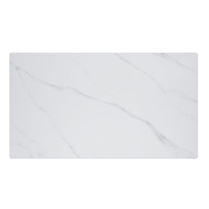 Brixley - Dining Table - White / Black