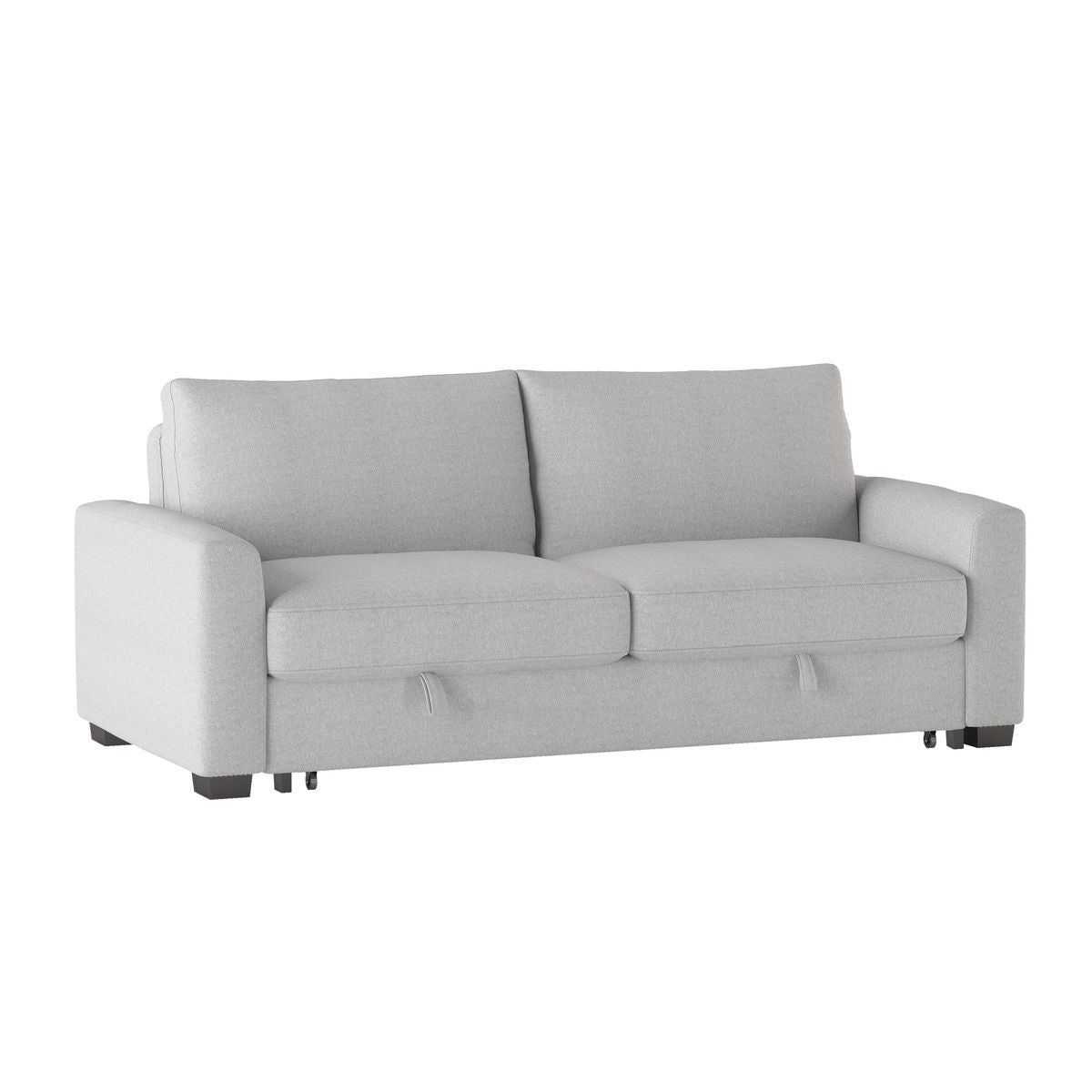 Price - Convertible Studio Sofa With Pull-Out Bed - Gray