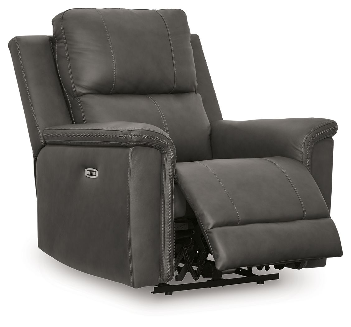 Beryton - Power Recliner With Adjustable Headrest