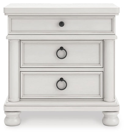 Chadworth - Three Drawer Night Stand
