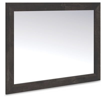 Delmorta - Bedroom Mirror - Dark Gray