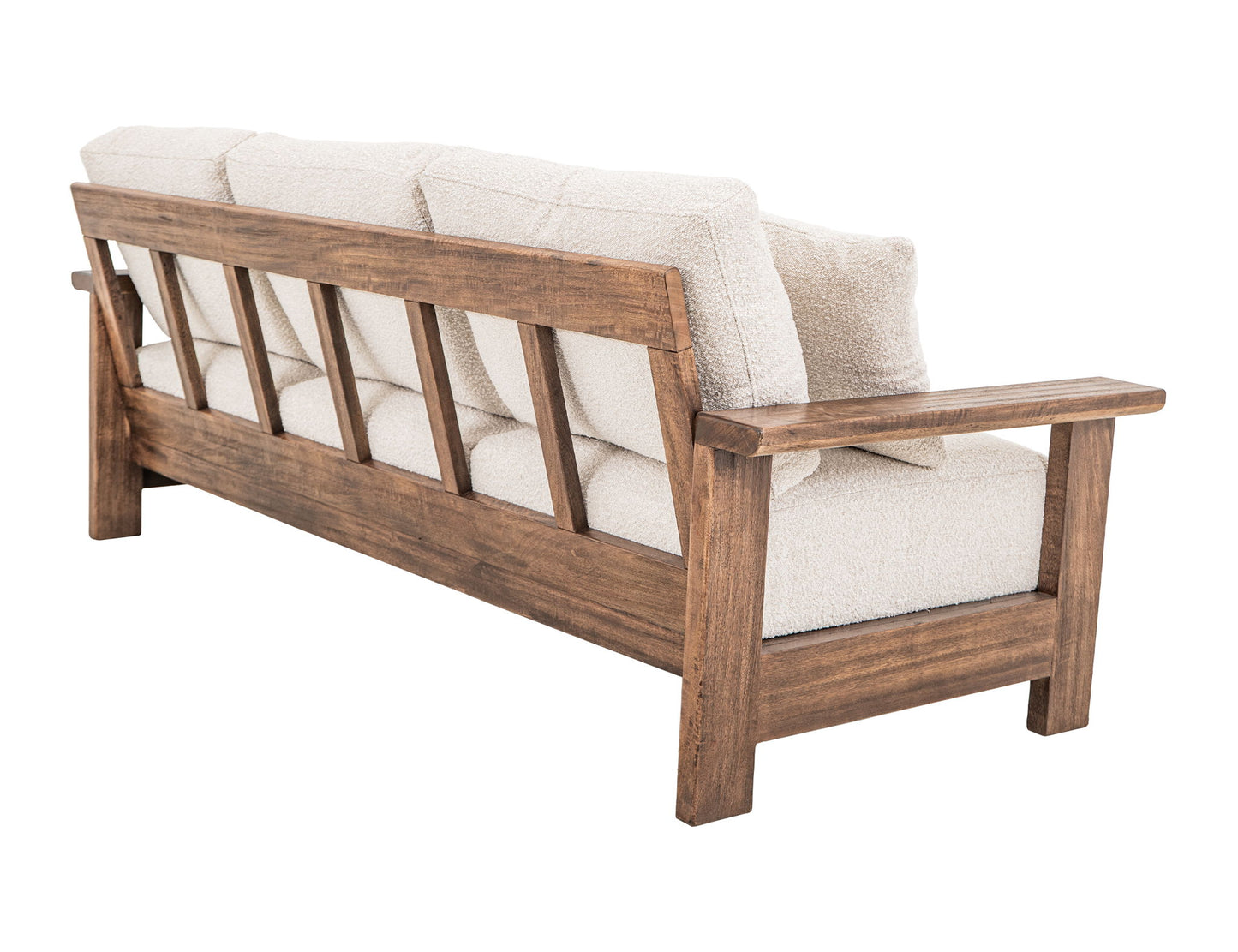 Duna - Sofa - White / Light Brown