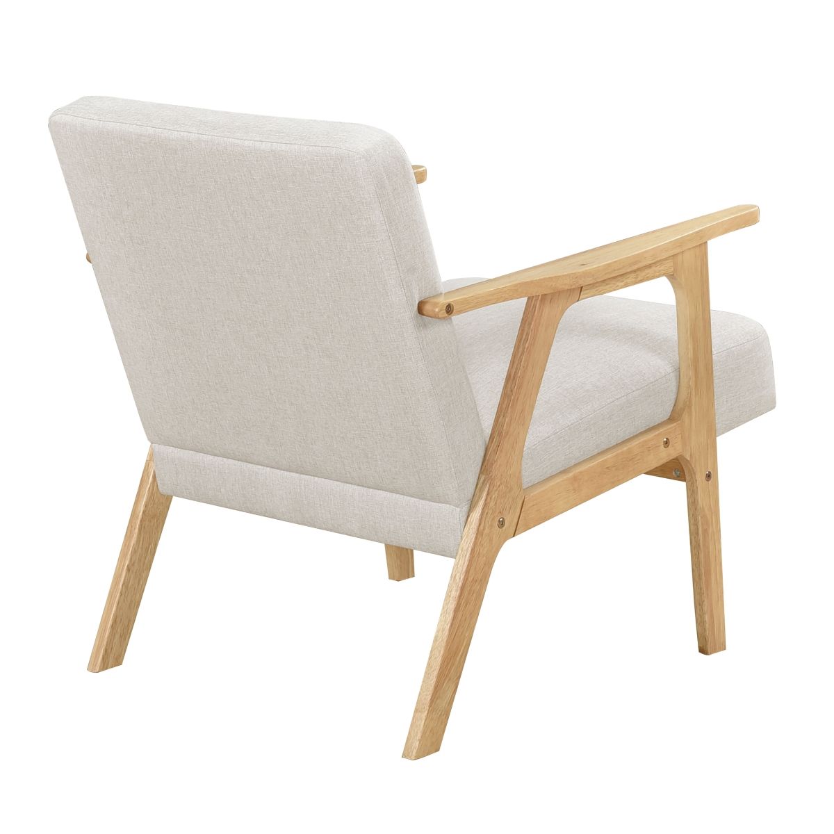Omara - Accent Chair Light Brown Base