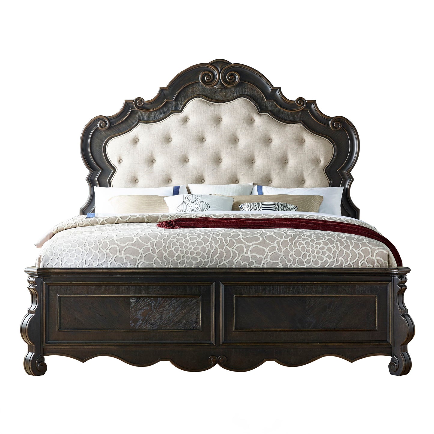 Rhapsody - Upholstered Panel Bed