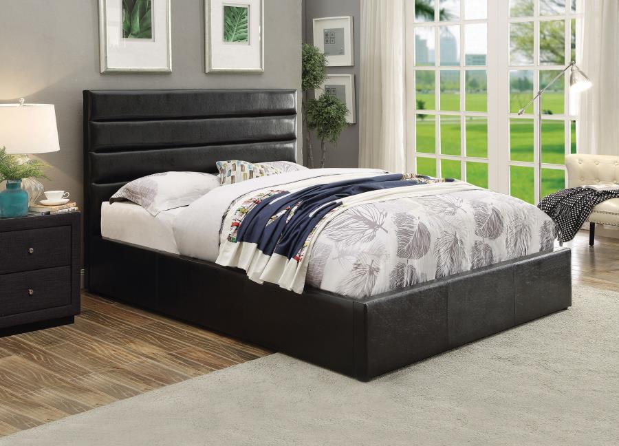 Riverbend - Upholstered Storage Panel Bed