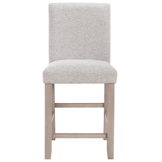 Taylor - Counter Chair (Set of 2) - Light Brown / Gray