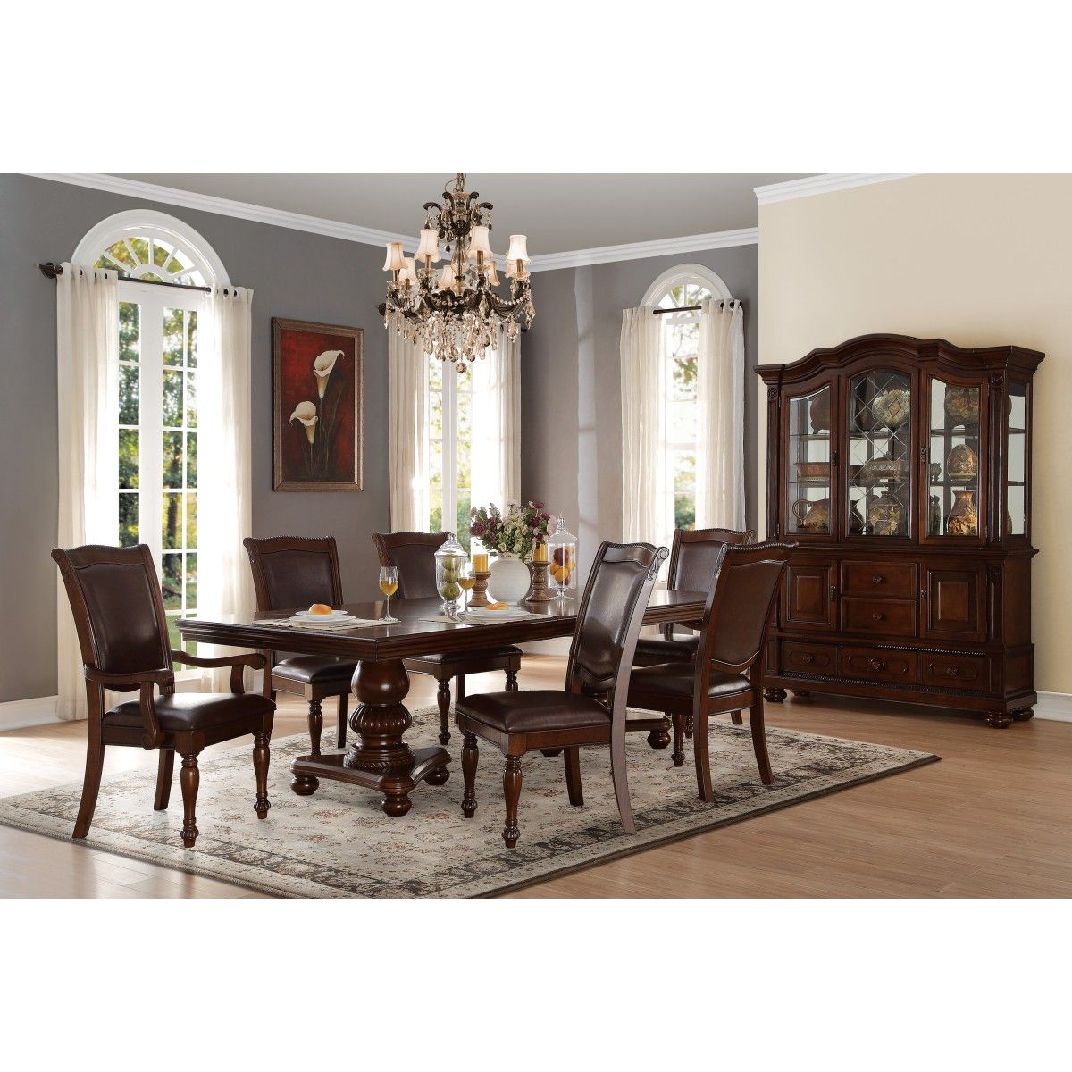 Lordsburg - Arm Chair (Set of 2) - Brown