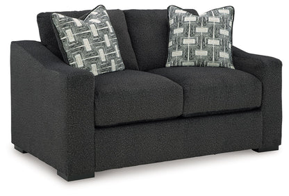 Wryenlynn - Loveseat - Onyx