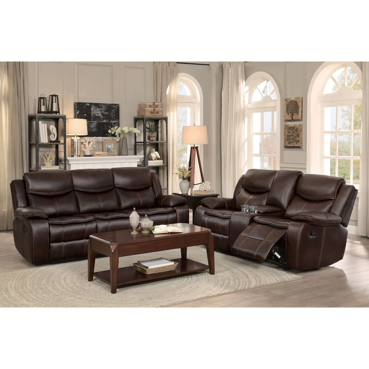 Bastrop - Double Reclining Sofa