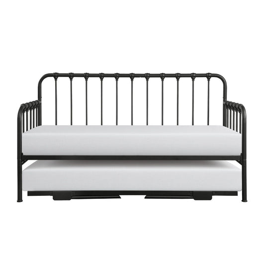 Constance - Daybed With Lift-Up Trundle - Black