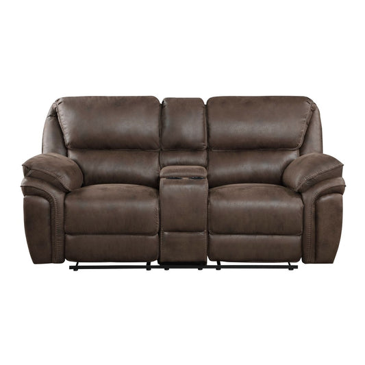 Proctor - Double Reclining Loveseat With Center Console