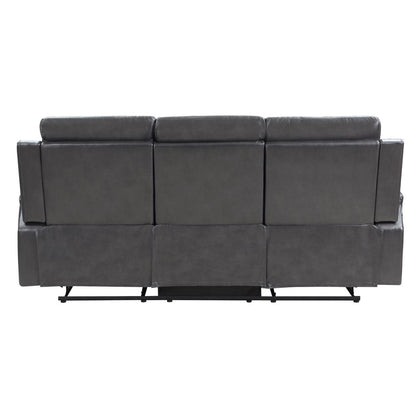 Broomfield - Double Reclining Sofa - Dark Gray