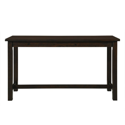Connected - 4 Piece Pack Counter Height Set - Gray / Espresso
