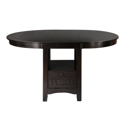 Junipero - Round / Oval Counter Height Table With Storage Base