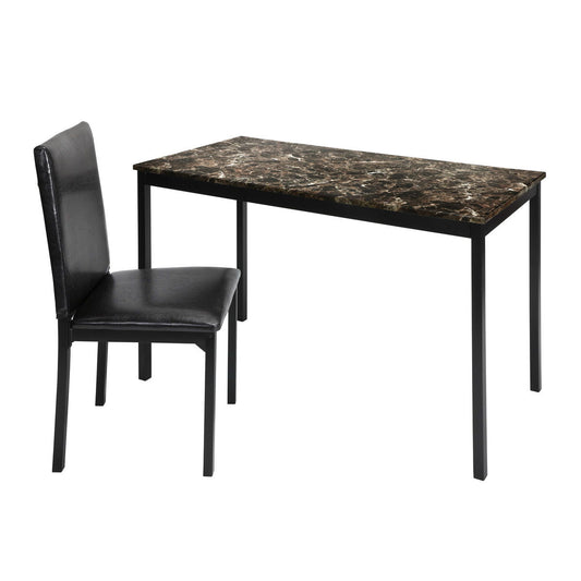 Tempe - Writing Desk And Chair - Brown