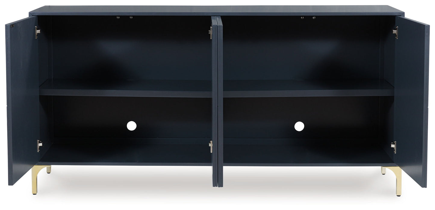 Loirwick - Accent Cabinet - Dark Blue