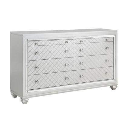 Leesa - Dresser - Silver