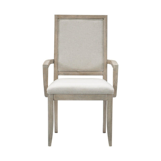 McKewen - Arm Chair (Set of 2) - White Gray