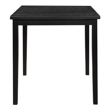 Adina - 5 Piece Dining Room Set (Table & 4 Side Chairs) - Black / Gray