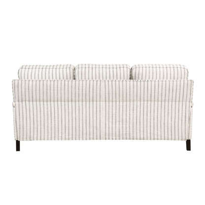 Landrum - Sofa - White / Gray