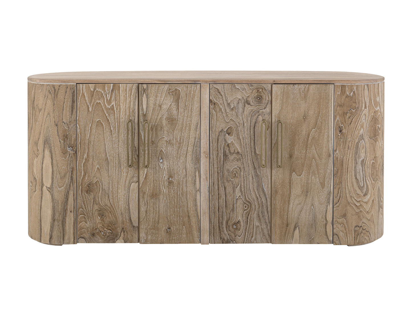 Balam - 4 Doors Console - Ivory White
