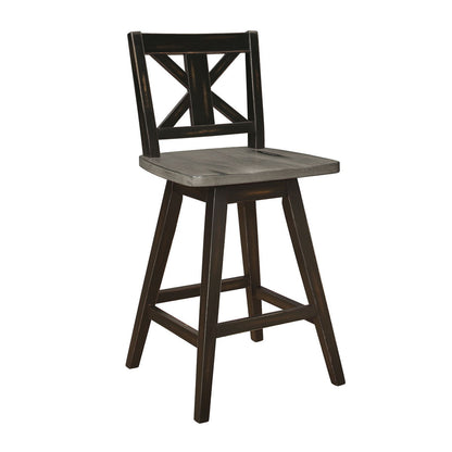 Amsonia - Swivel Counter Height Chair (Set of 2)