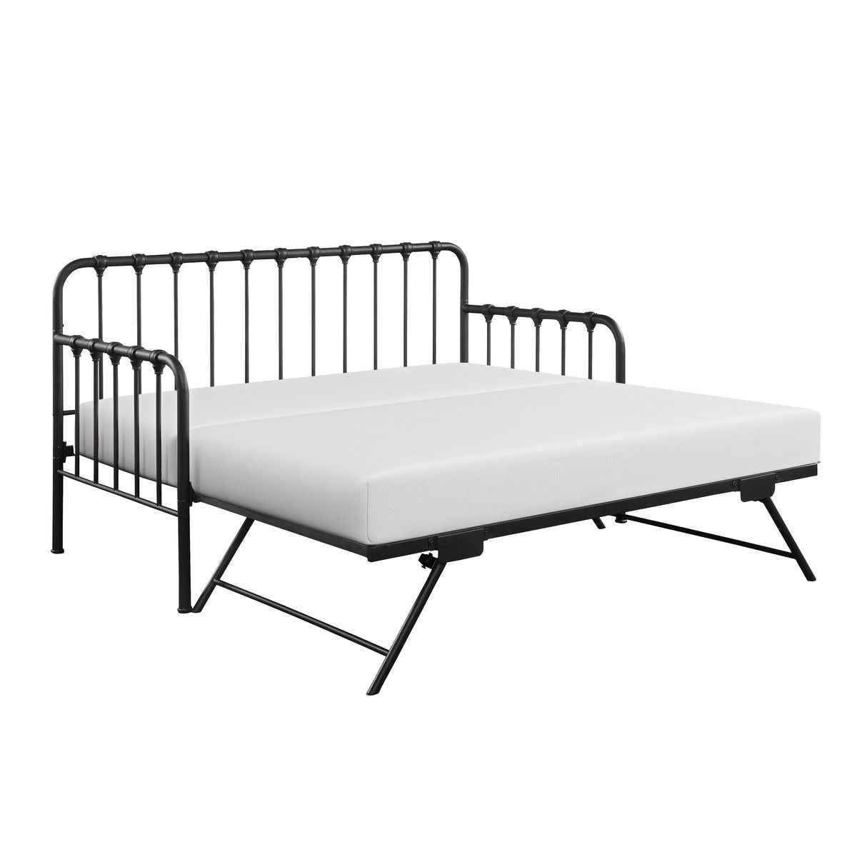 Constance - Daybed With Lift-Up Trundle - Black