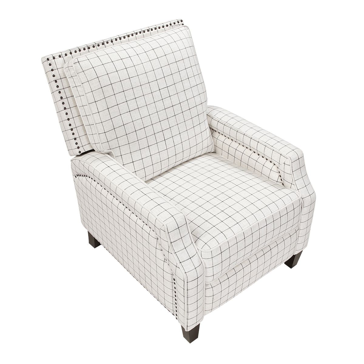 Berenson - Push Back Reclining Chair - Gray
