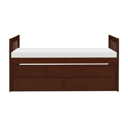 Rowe - Twin/Twin Trundle Bed - Cherry